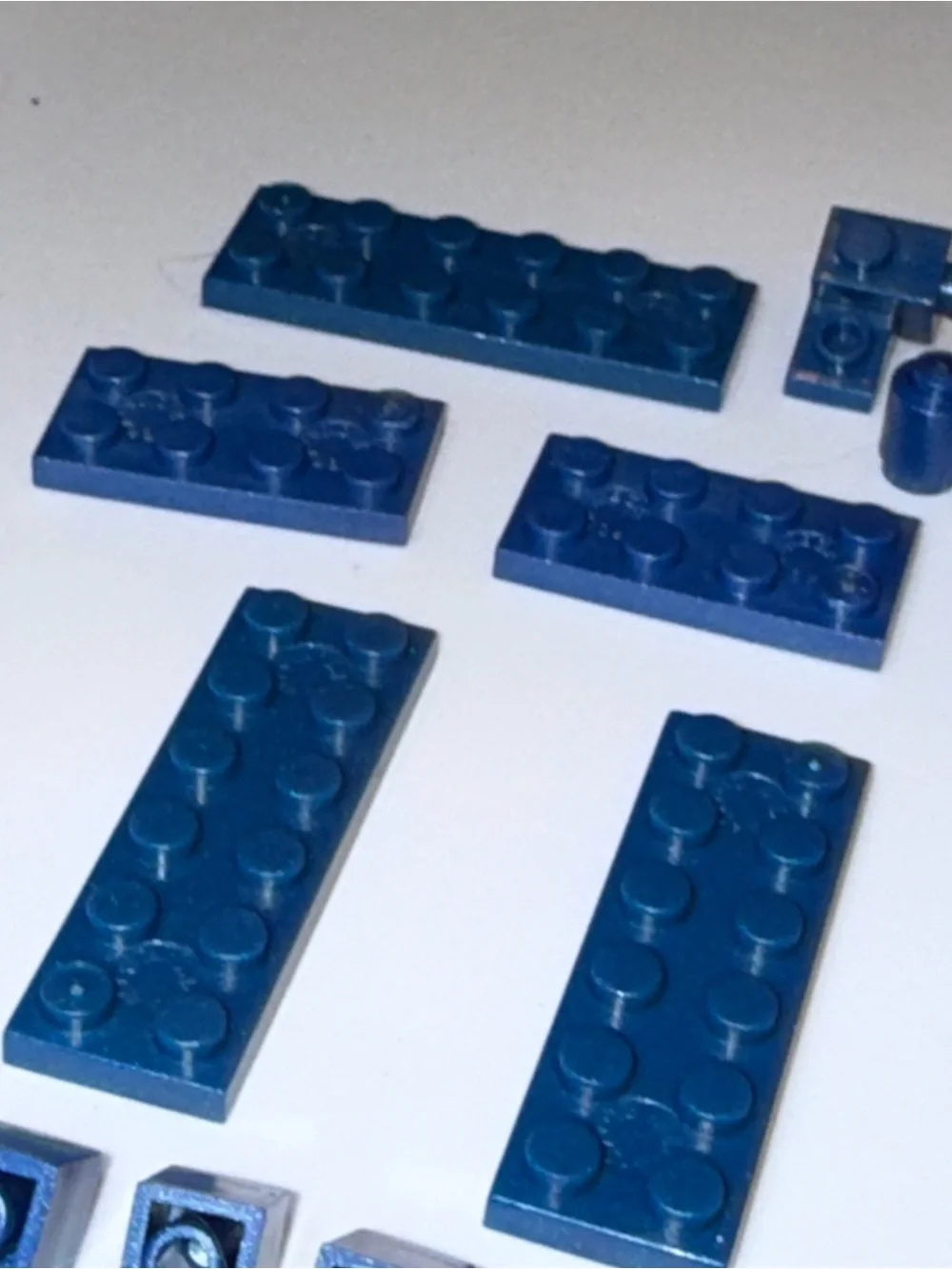 LEGO Royal Blue 28 Misc Planks Pieces Parts Lot
